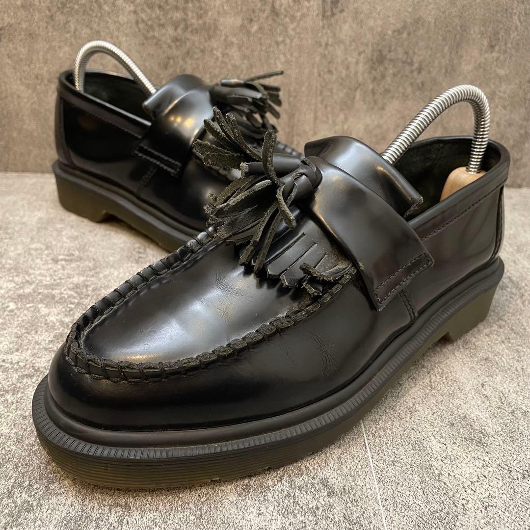 ✨人気✨ドクターマーチン エイドリアン【23】キルトタッセル ブラック