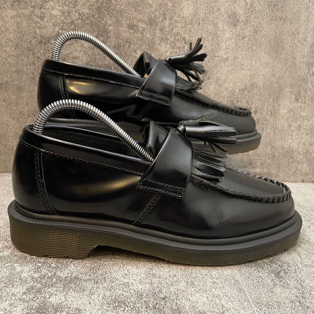 ✨人気✨ドクターマーチン エイドリアン【23】キルトタッセル ブラック