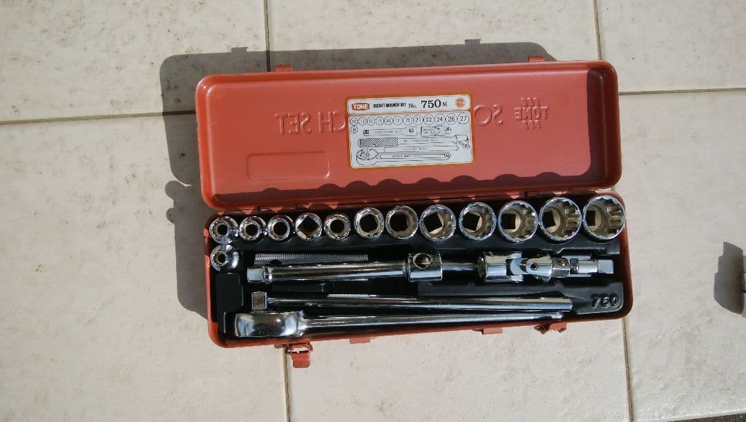 ボックスレンチセット  TONE 750M