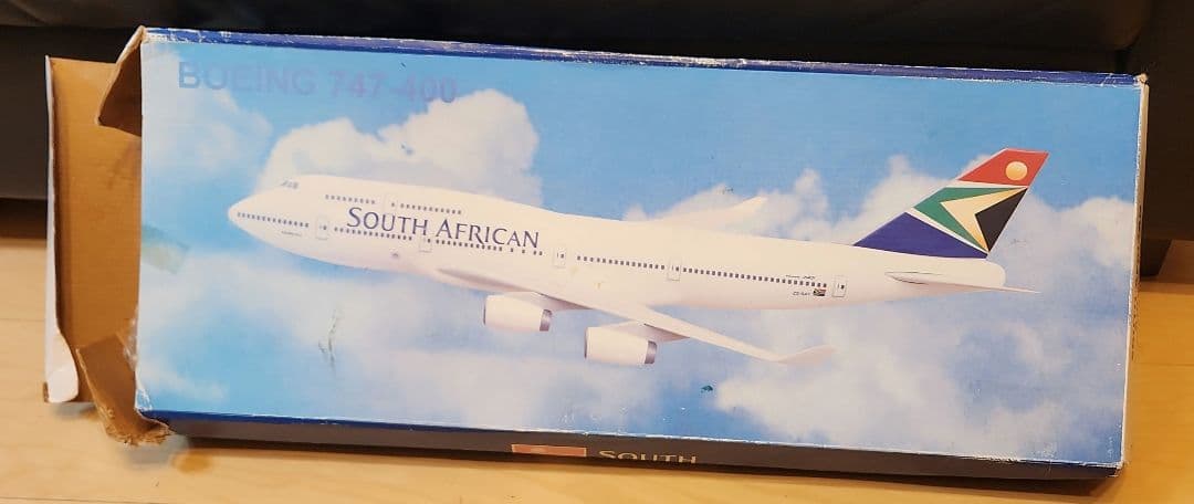 アフリカン航空　ボーイング747-400