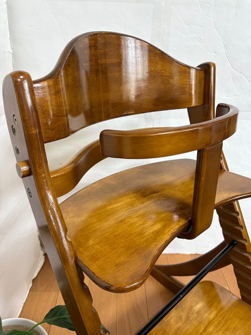 【美品】yamatoya 大和屋　すくすくチェア　テーブル付き　ベビーチェア