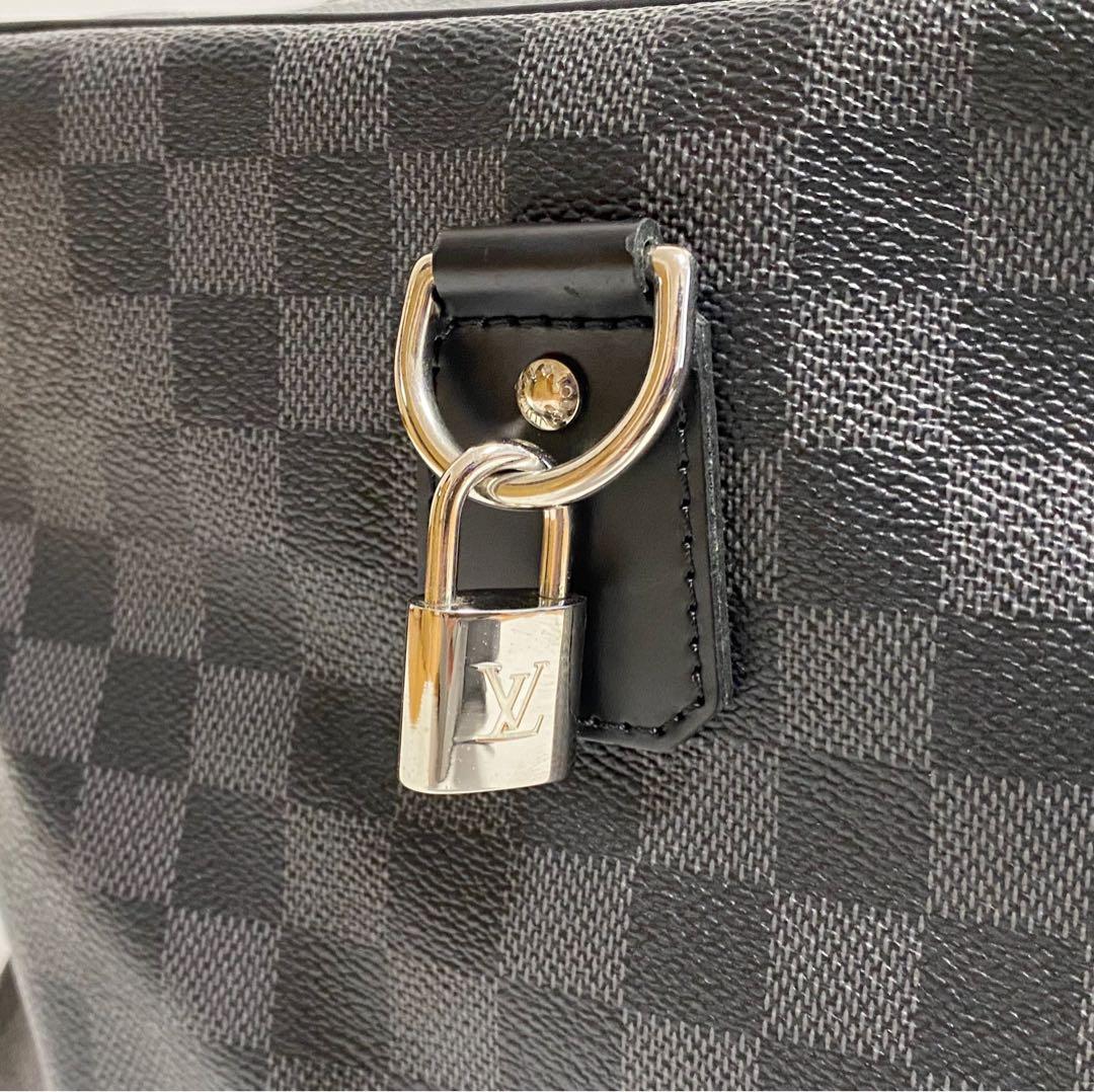 【美品】ルイヴィトン ダミエグラフィット ロードスター50 ボストンバッグ