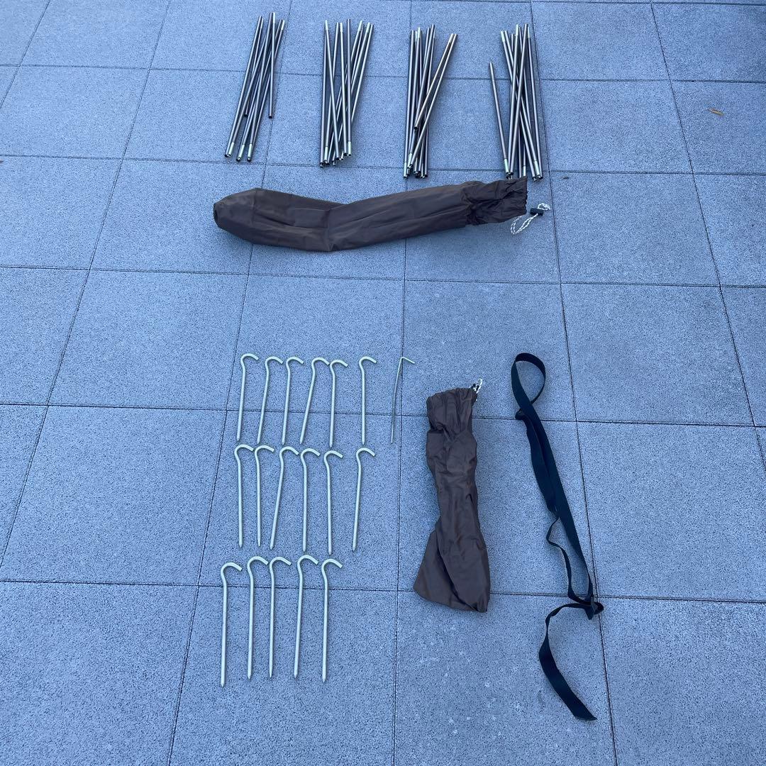  peak ランドブリーズ 4 + コールマン レジャーシート