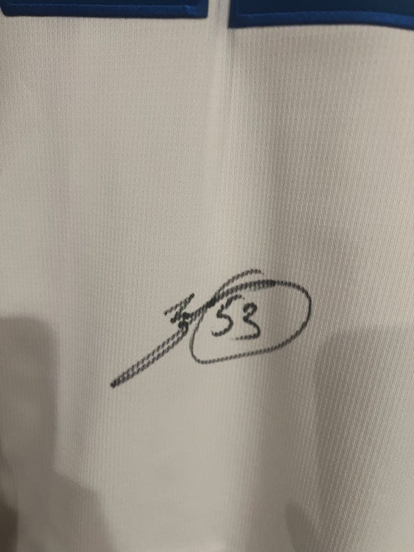 水谷瞬　ユニフォーム　サイン入り　プロコレ風