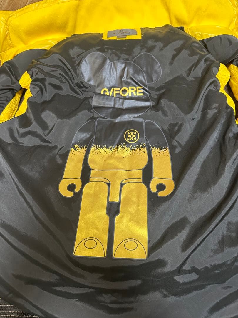 新作G/FORE韓国ジーフォア　メンズダウンベスト　イエローsizeL