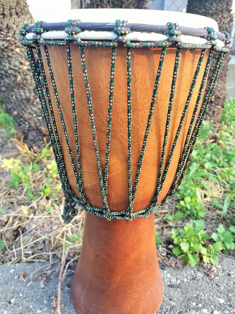 mikaleland　美品　高さ50cm ジャンベ 木製打楽器