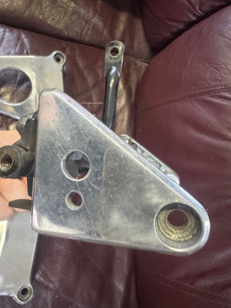 CBR400F ヘッドライト　ライトステー　角目　純正　CBX400F