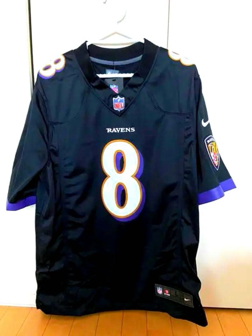 NIKE RAVENS LAMOR JACKSON ジャージー NFL Lサイズ
