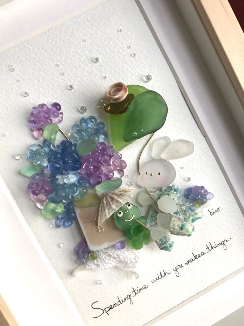 hirokoponシーグラスアートno.108