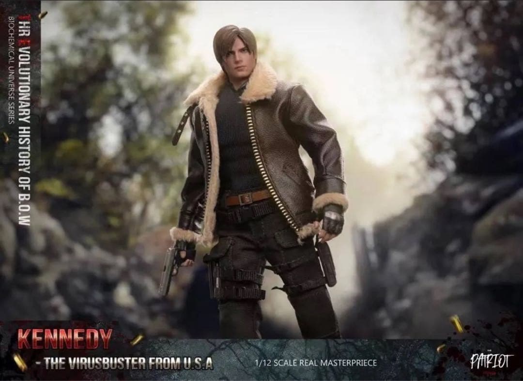 Patriotstudio 1/12 ケネディ レオン バイオハザード re4
