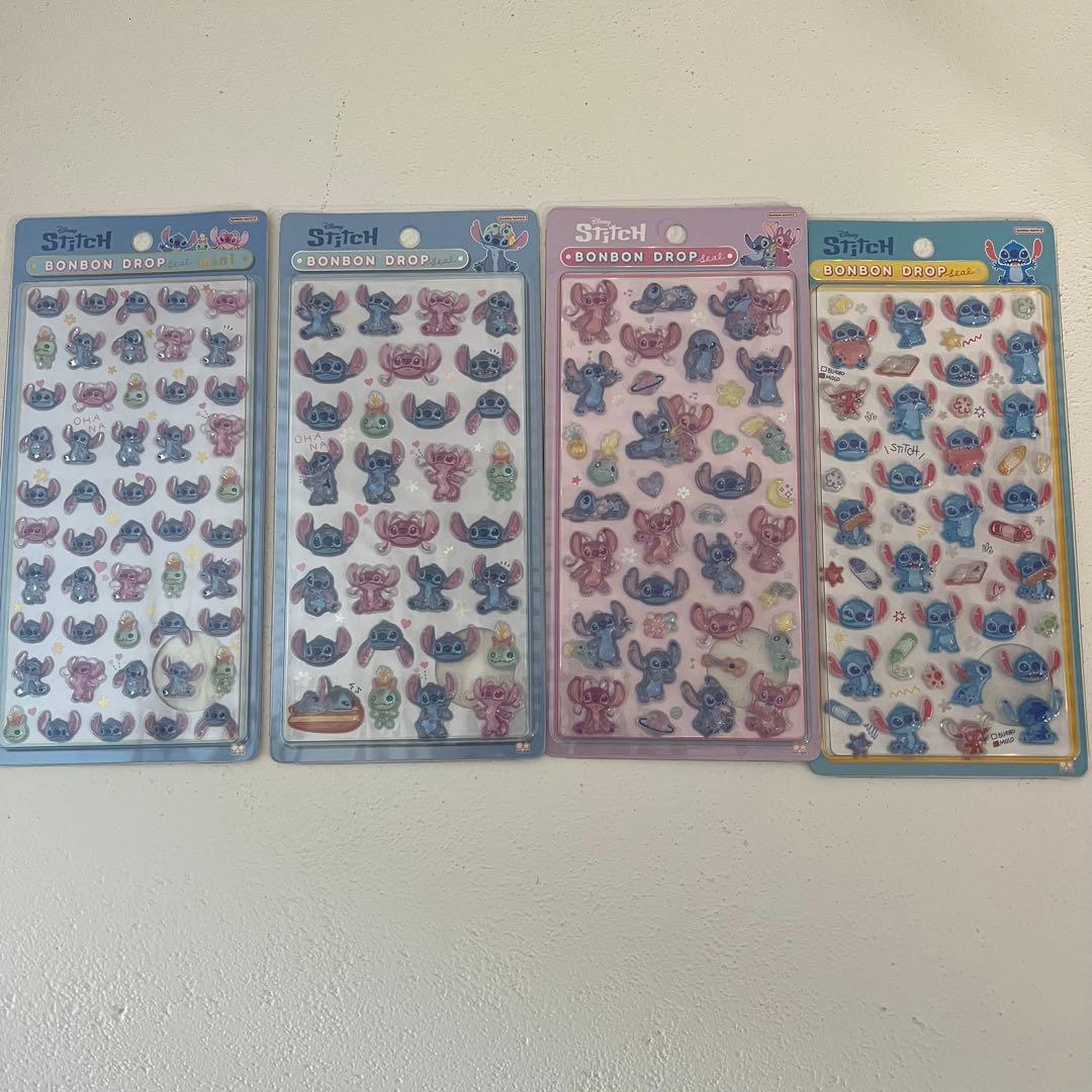 スティッチ ボンボンドロップシール