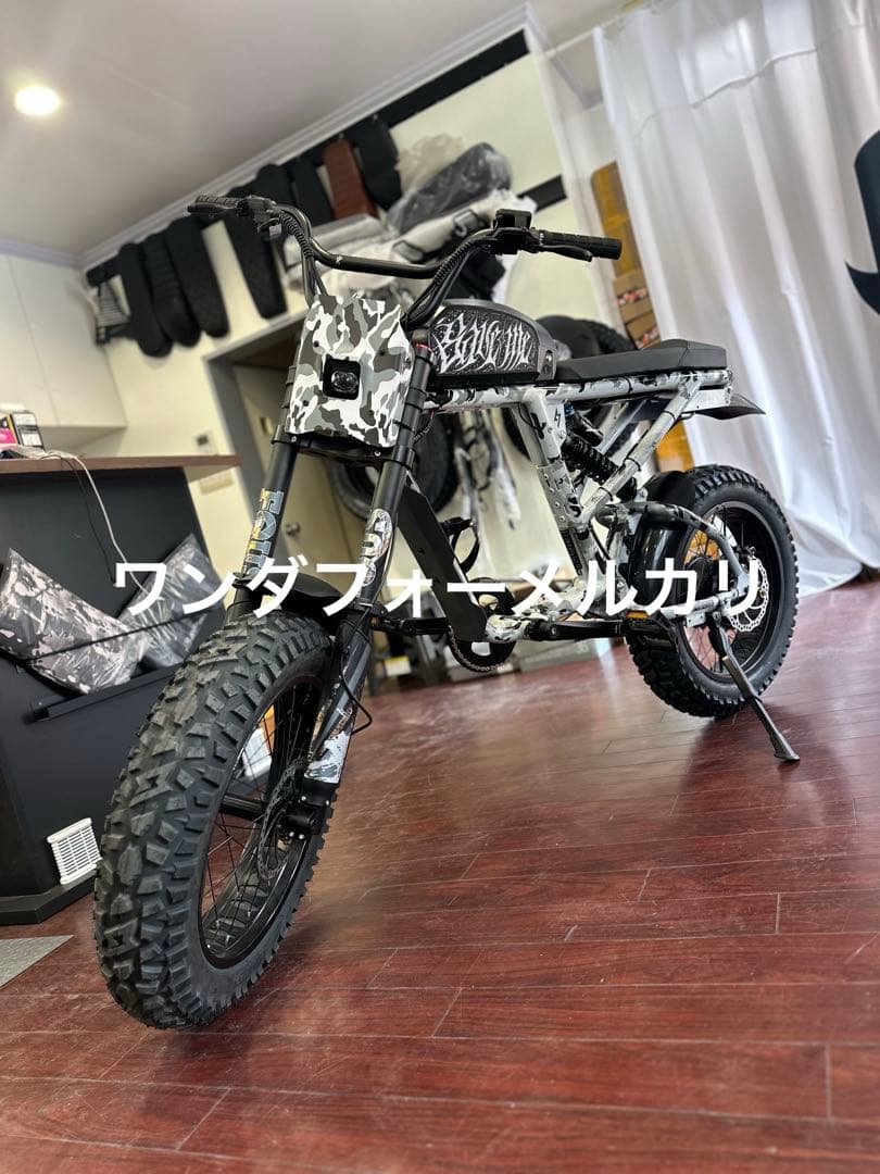 Super73-RX迷彩台湾モデル車番ありトルクセンサー合法仕様、ウォーキングX