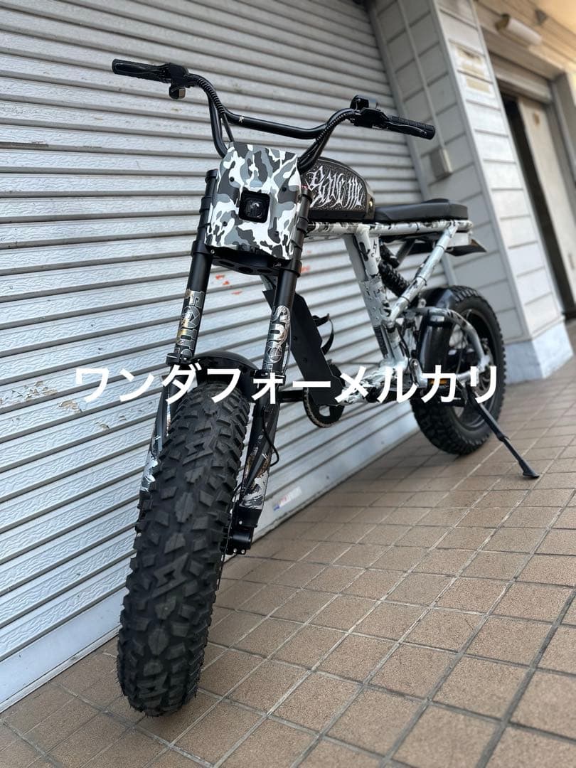 Super73-RX迷彩台湾モデル車番ありトルクセンサー合法仕様、ウォーキングX