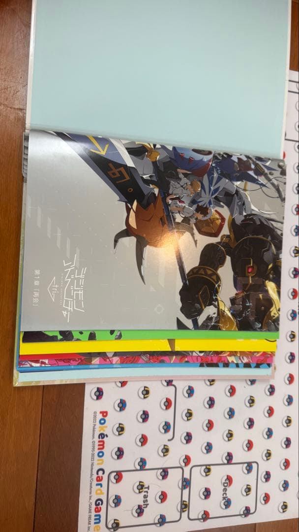 お台場メモリアル追加　デジモンアドベンチャー　非売品　色紙クリアファイルポスカ