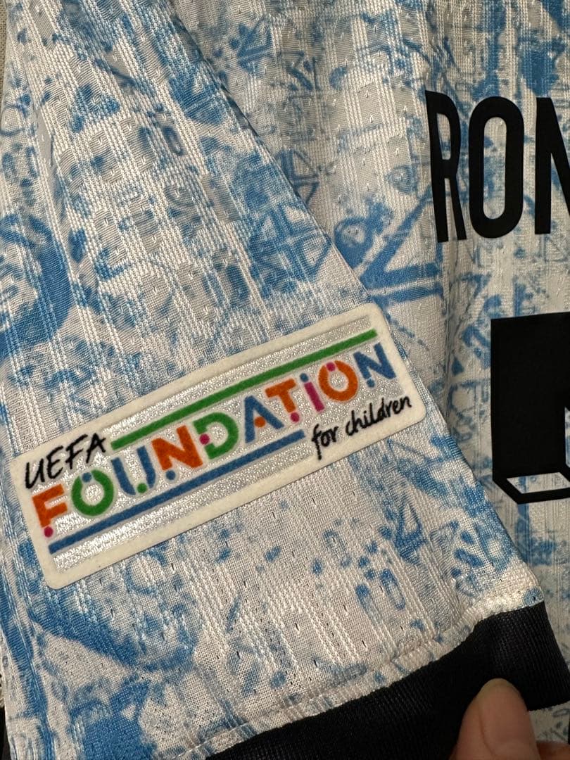 頂*天様 ポルトガル代表ユニフォームアウェイ Euro 2024 ロナウド　Ls