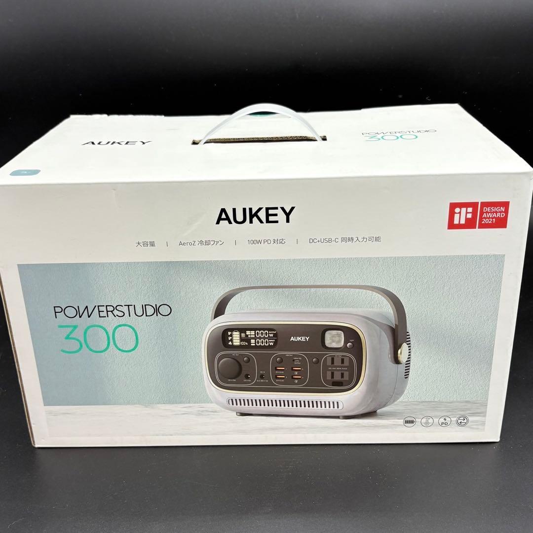 【新品未開封】AUKEY ポータブル電源 3.7kg 最大9台同時充電可能