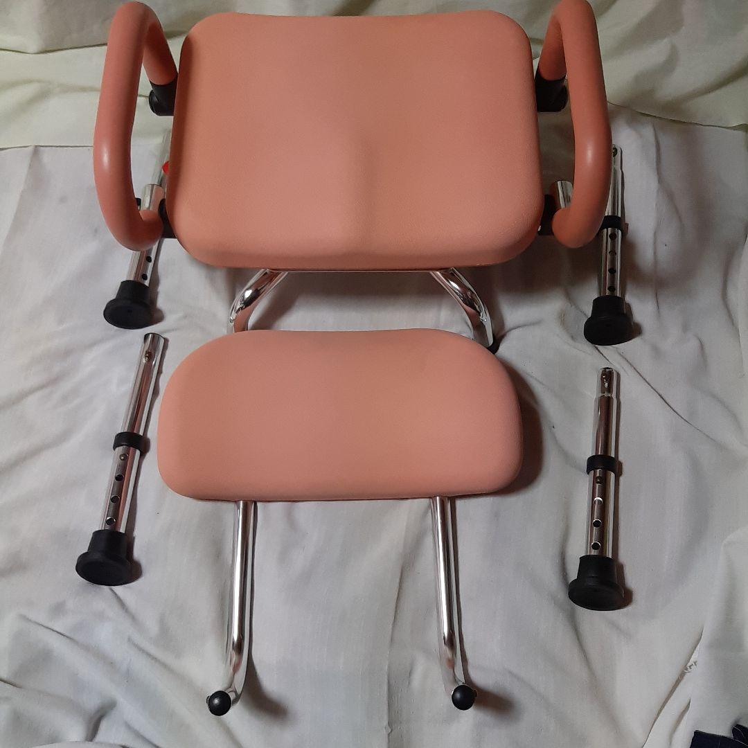 美品◆TOTO製◆シャワーチェア回転シート◆EWB244B◆介護用風呂椅子