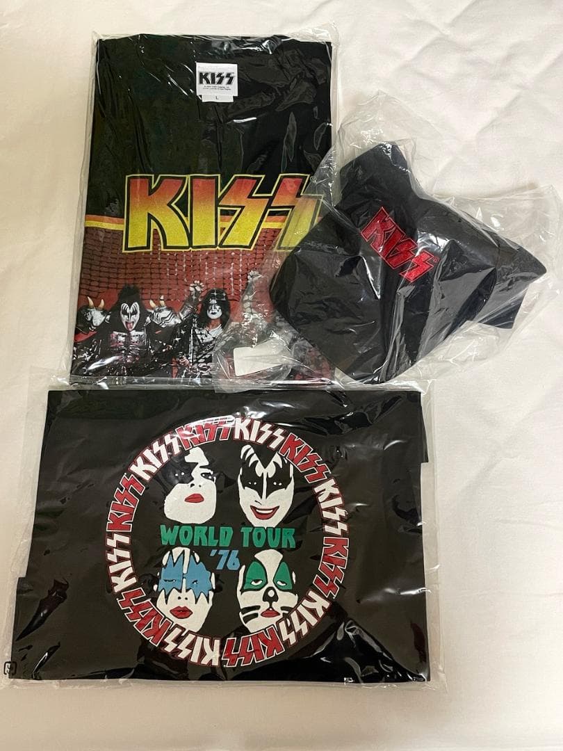 KISS 未使用/Tシャツ/トートバッグ/キャップ3点セット