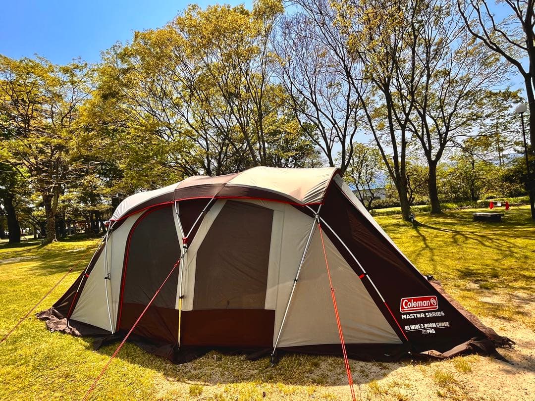 コールマン　ウェザーマスター4Sワイド2ルームカーブ　2種シート付き