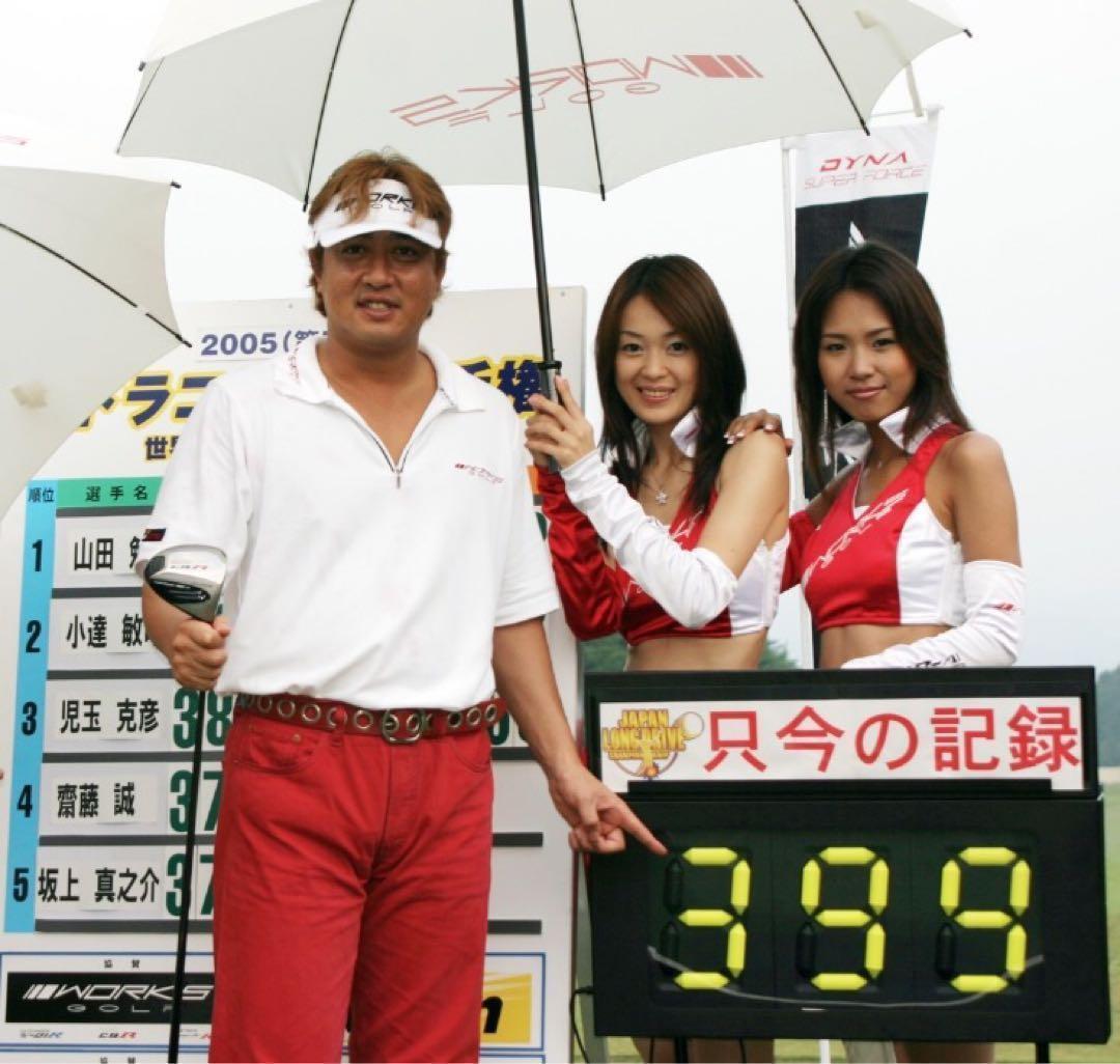 【新品】世界最高反発で強烈55Yアップ! ワークスゴルフ CBRゴールドプレミア