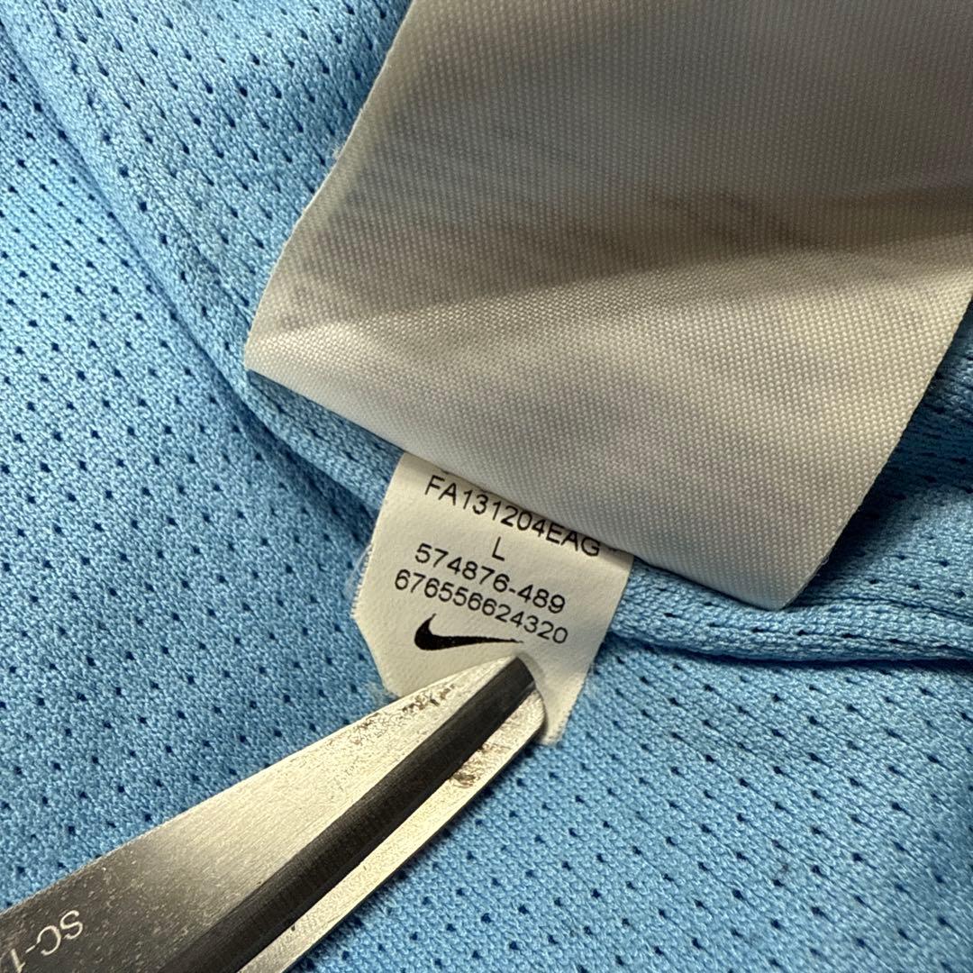 13-14 NIKE マンチェスターシティ サッカー ナイロンジャケット L