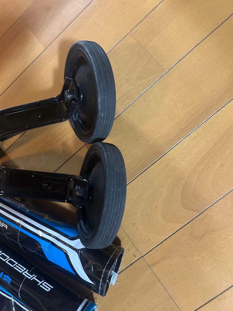 HARO BMX バイク ブラック・ブルー　14イン補助輪　　渋谷区引き取り限定