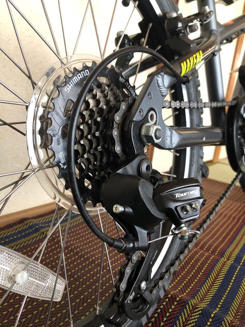 Kona キッズバイク MTB 20インチ グレー/イエロー