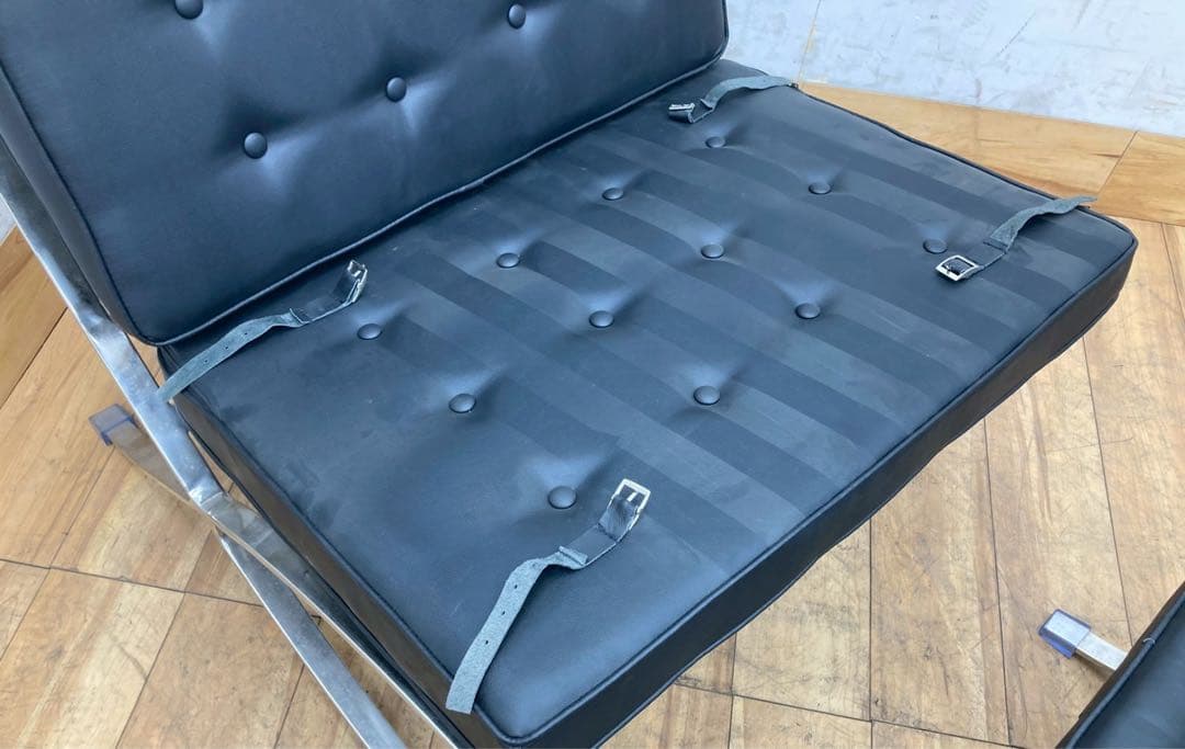 【展示品　美品】バルセロナ　チェア　リプロダクト　直接引取り対応　tga02