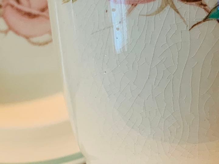 スージークーパー　パトリシアローズ　ブルーライン　ホットウォーターポット　ジャグ