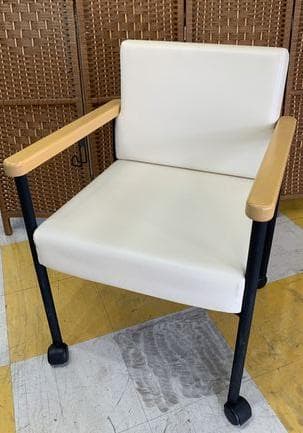 K【中古品】オフィスコム株式会社　ミーティングチェア　ソフィディア③