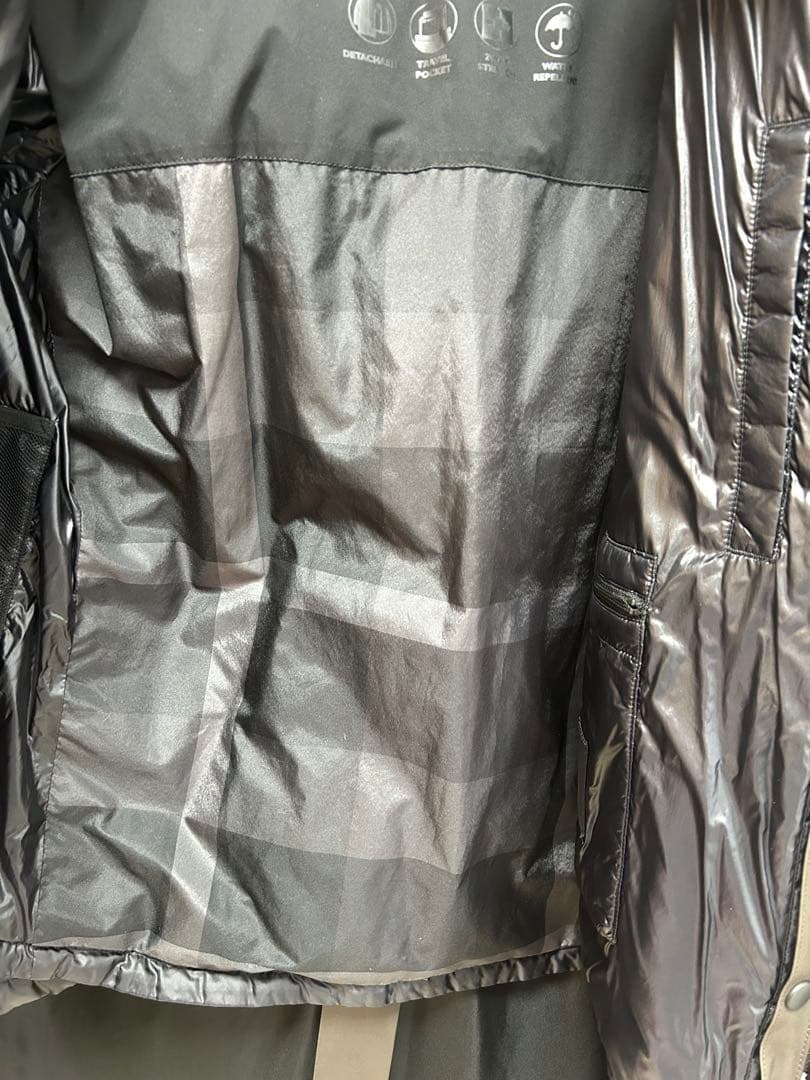 【定価10万円】BURBERRY BLACK LABEL フード付コート