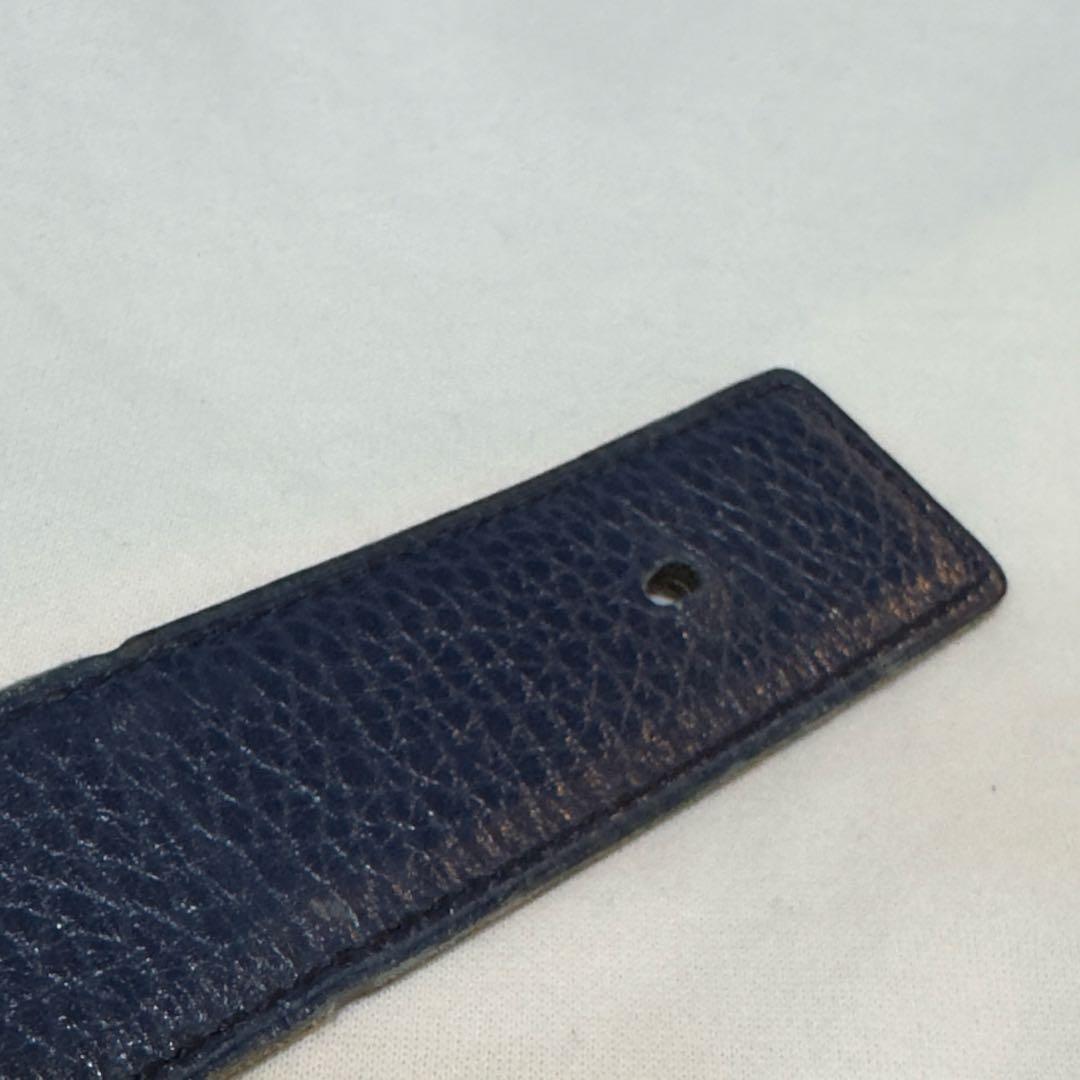 ネイビー エルメス ベルト コンスタンス ゴールド リバーシブル hermes