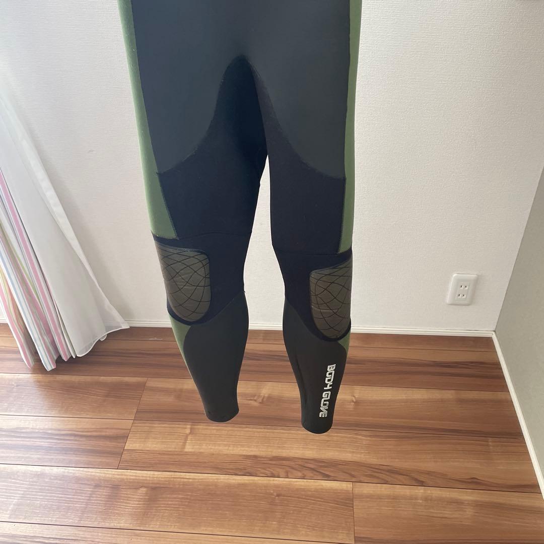 BODY GLOVE フルスーツ ブラック・グリーン　5mm サーフィン