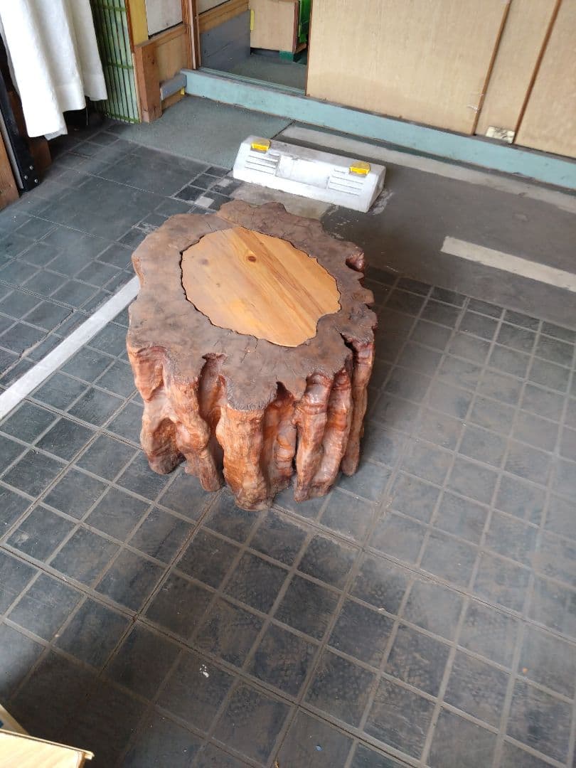 木製 自然木の座卓