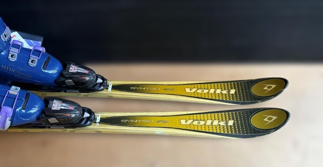 Volkl スキー 140cm ブーツ　25ｃｍ　セット