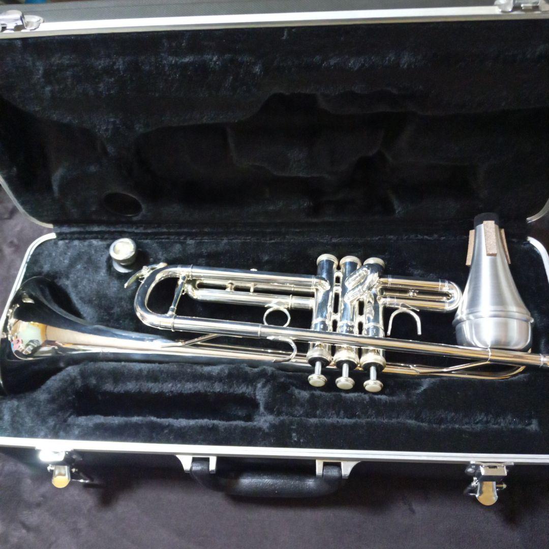 J.マイケル TR-300S トランペット本体シルバー アルミストレートミュート
