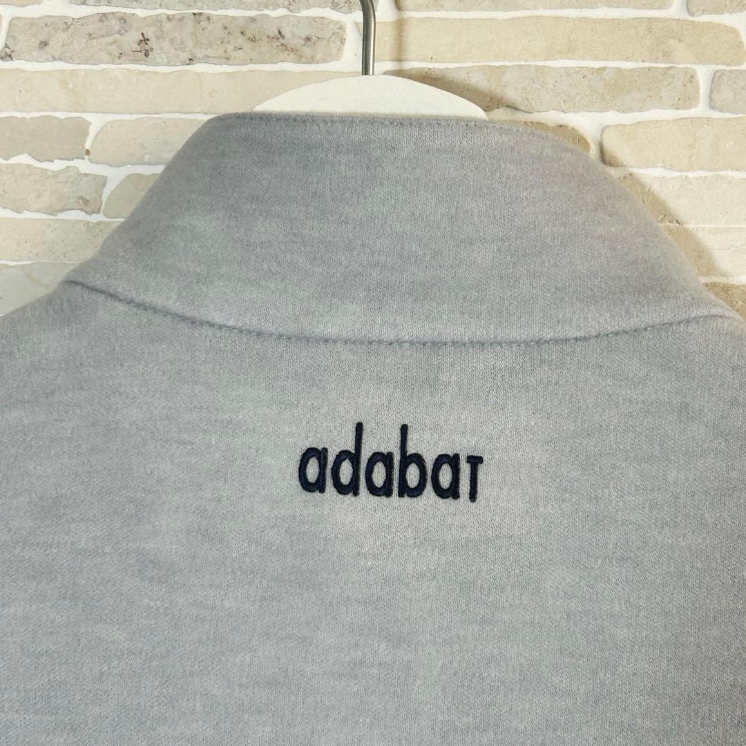 【adabat新品】防寒 あったか❗️バイカラー ジップアップシャツ LLサイズ