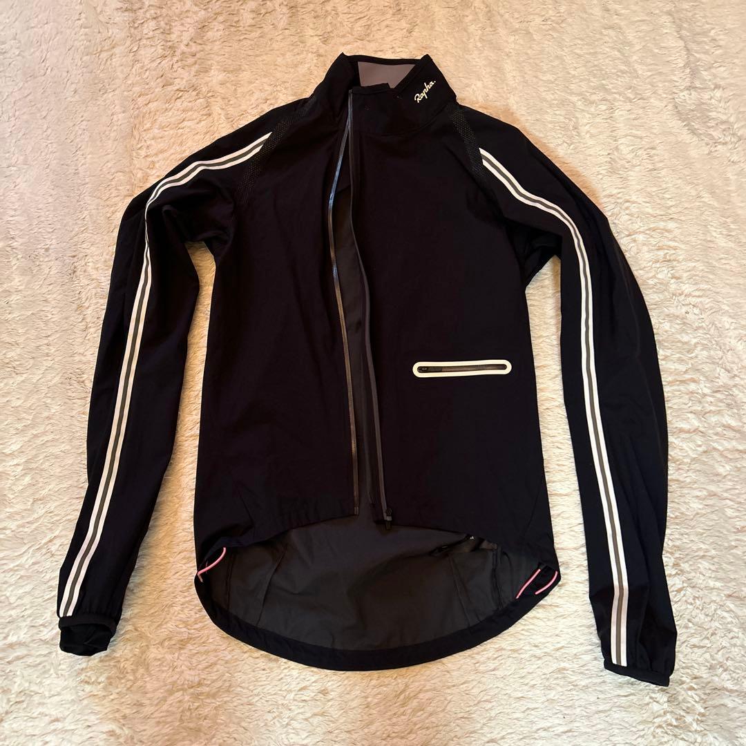 新品同様 ラファ　ウインドブレーカー　黒　Sサイズ