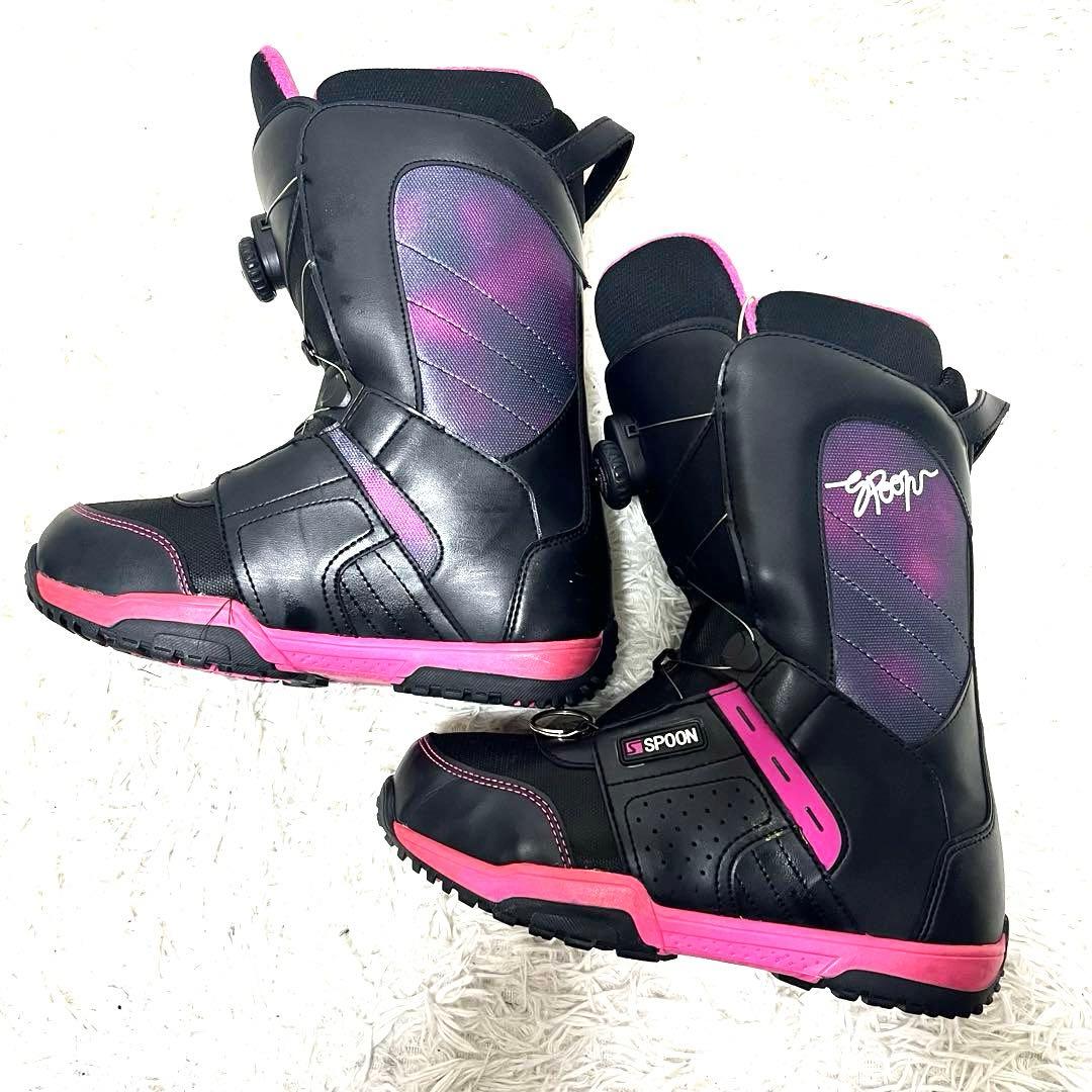 SPOON スノーボードブーツ　24.5〜25.0 ダイヤル　BOA レディース
