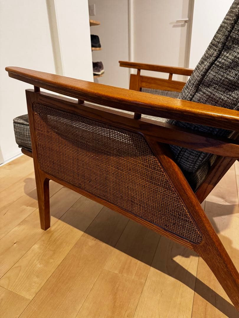 ACME Furniture ウィッカーラウンジチェア