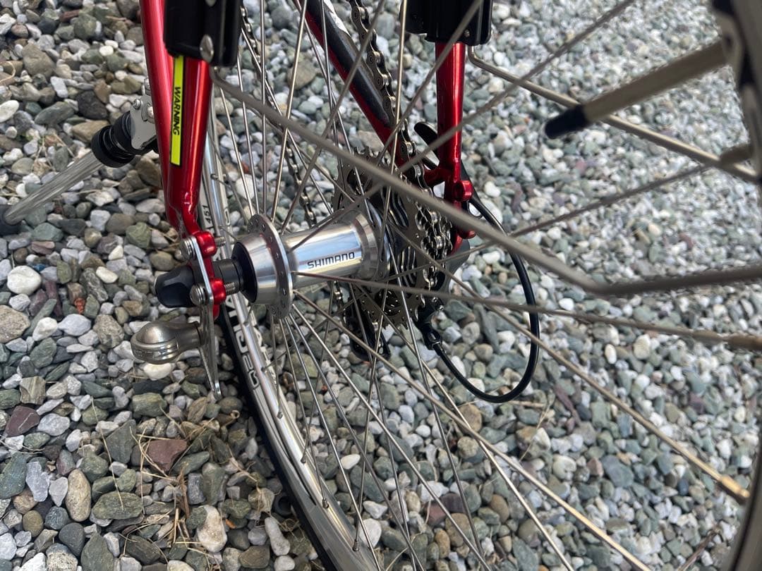 KHS F-20RC 折りたたみ自転車 レッド