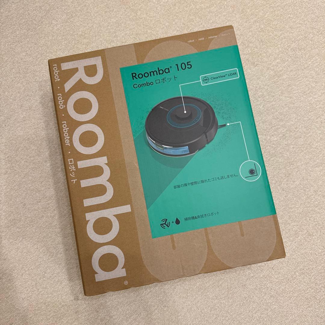 ルンバ105 Comboロボット　掃除機&床拭きロボット