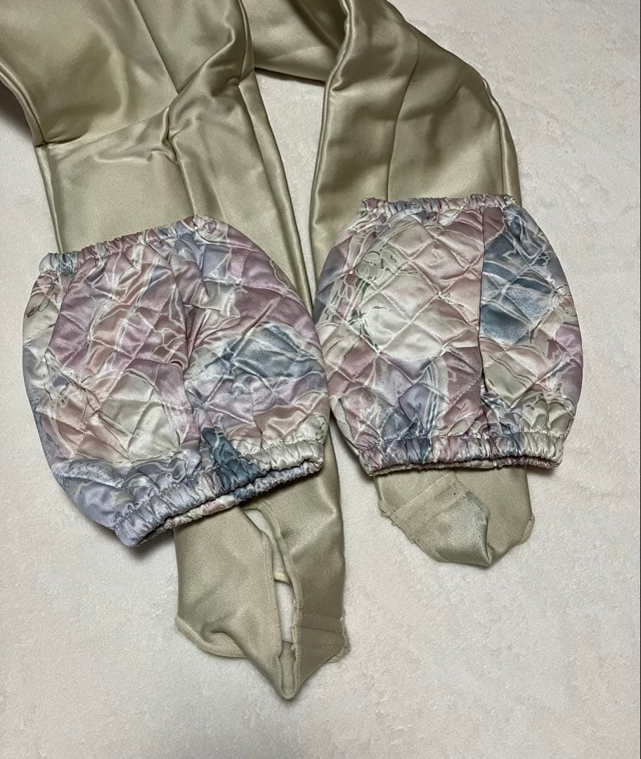 スキーウェアセット　花柄レトロ　90s Ｌサイズ