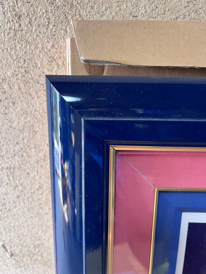 シム・シメール ウィッシング・オン・ザ・ムーン　アクリル画 証明書付