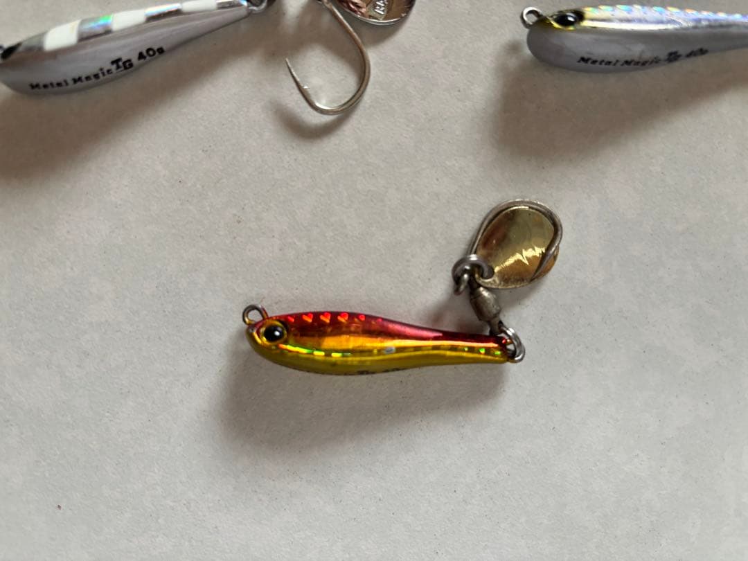 メタルマジックtg 40g 他　ビンビンメタルTG40g 他セット売り