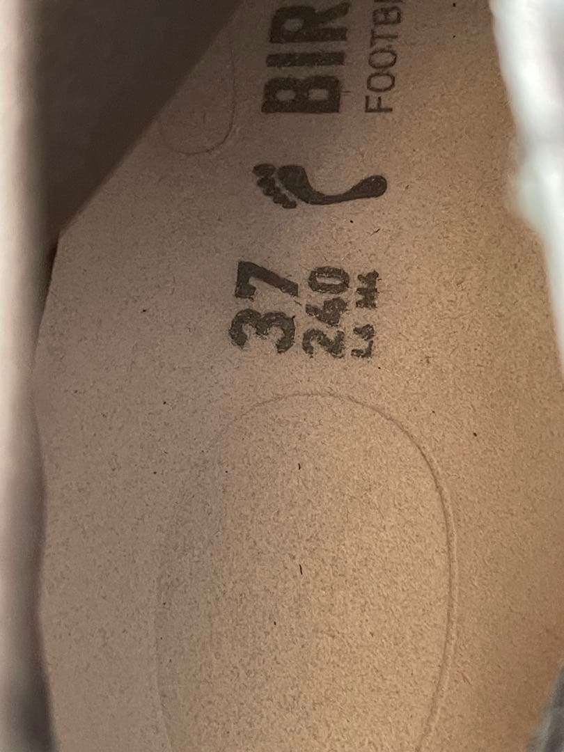 【BIRKENSTOCK 】MELROSE スエードレザー　ブラック 24cm