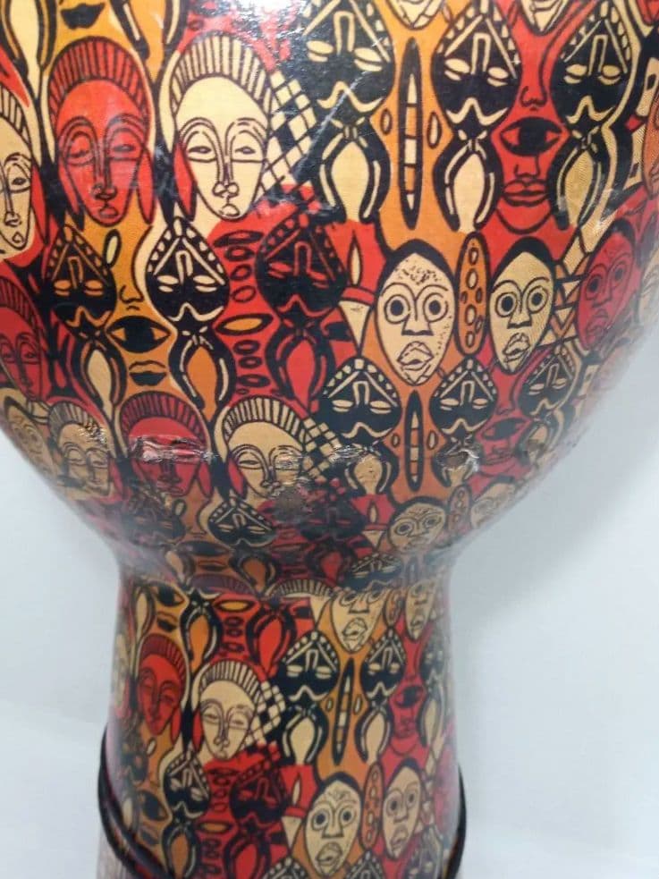 REMO ジャンベ 16インチ　貴重な【Leon Mobley】サイン入り