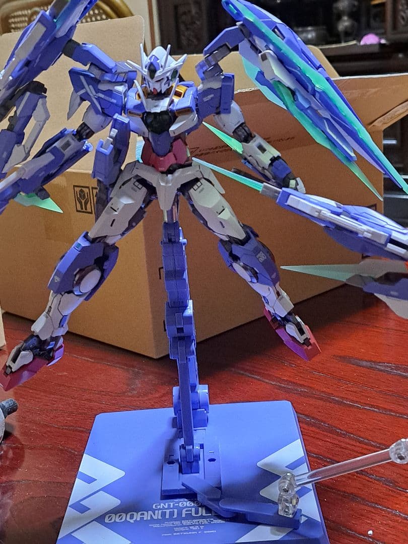 L BUILD ダブルオークアンタフルセイバー＋フルセイバー