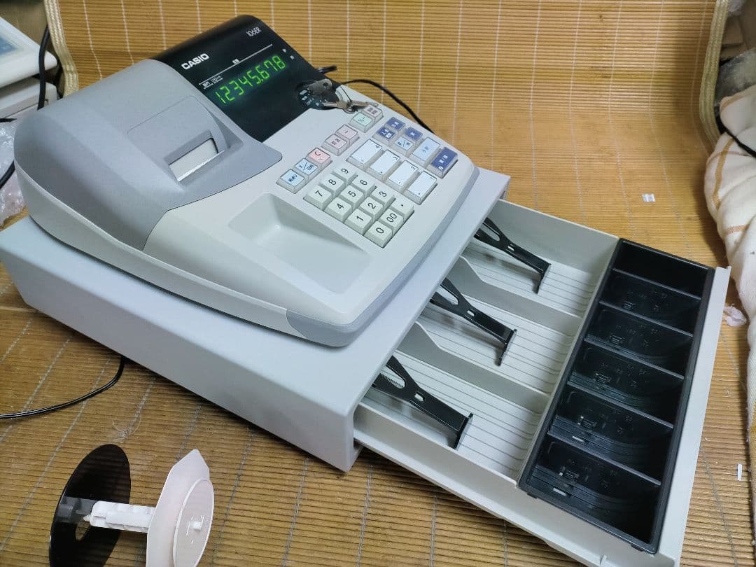 カシオレジスター　106ER　簡単便利特殊　送料込　925666