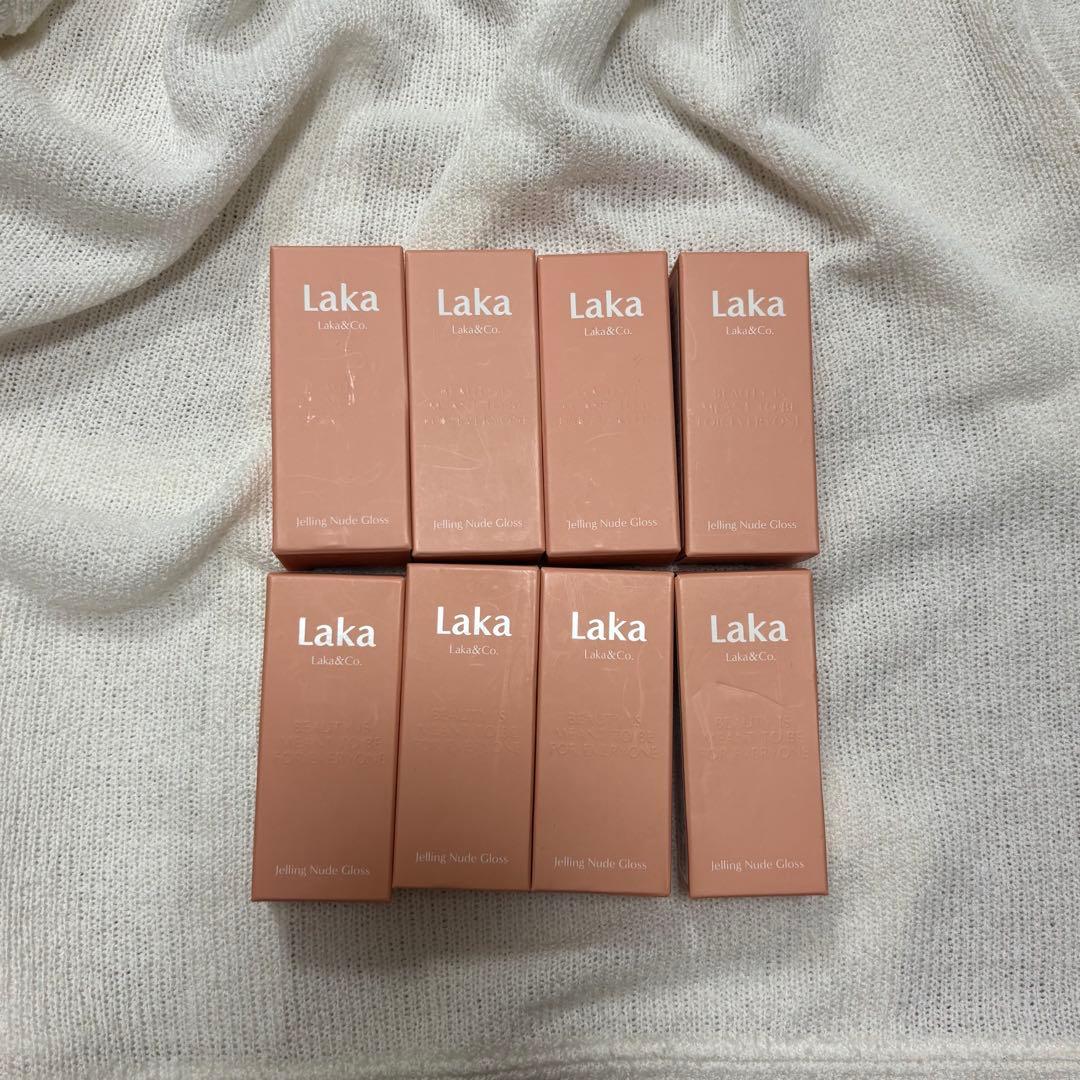 Laka リップグロス 8色セット